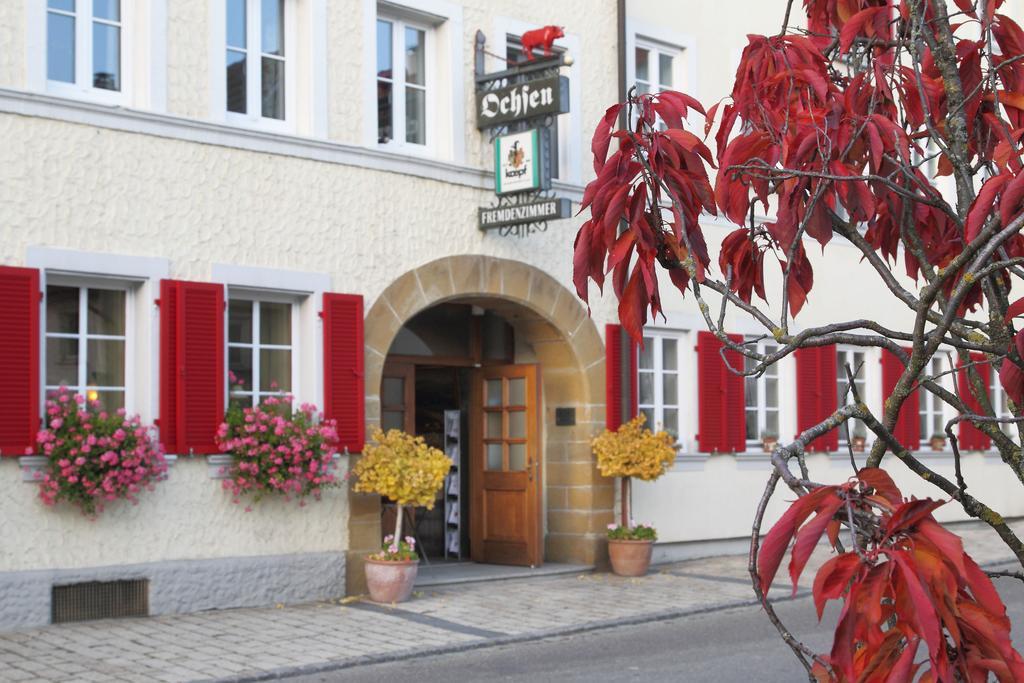Hotel-Restaurant Roter Ochsen Lauchheim Kültér fotó